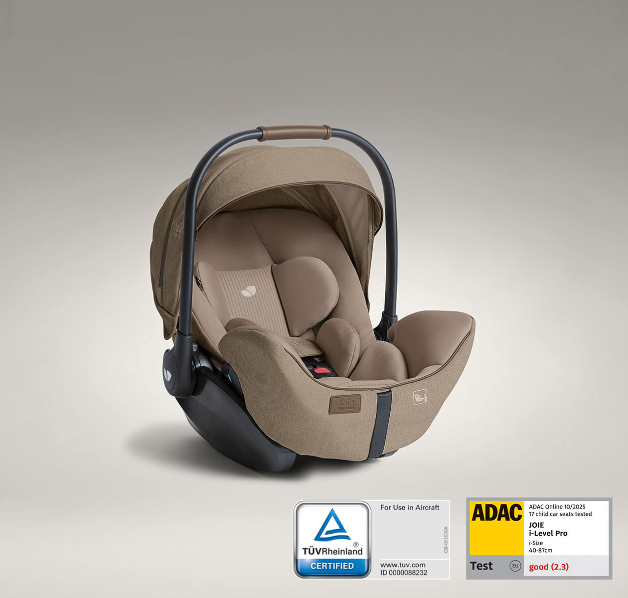 کریر ای لول پرو جویی Joie i-Level Pro sandstone