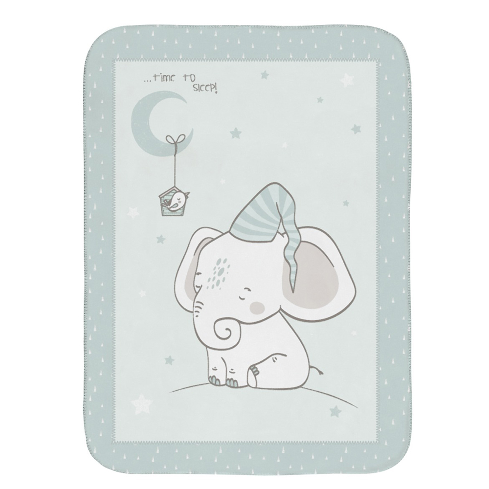پتو جعبه ای super soft کیکابو سایز 110*140 سانت elefant time