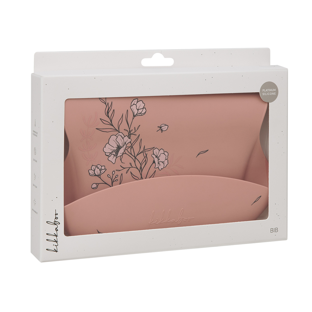 پیشبند سیلیکونی کیکابو صورتی مدل flora