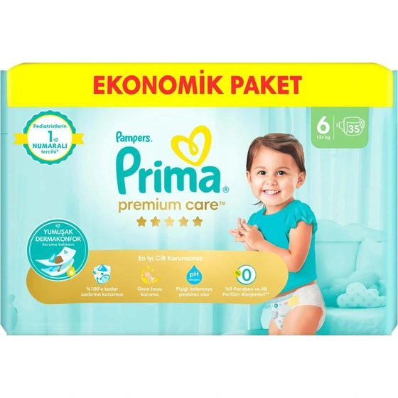 پوشک 35 عددی پریما سایز شش لهستانی