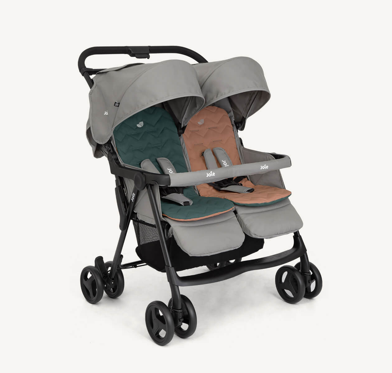 کالسکه دوقلو جویی ایر تویین Joie Air Twin رنگ pebble