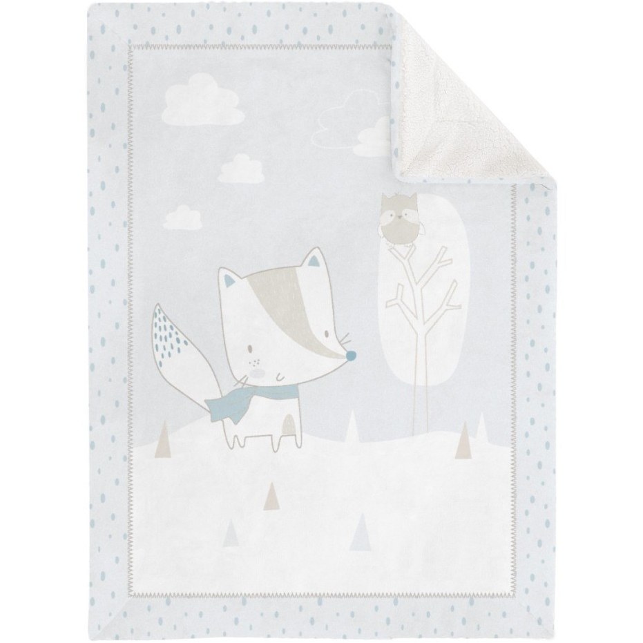 پتو جعبه ای سوپر سافت کیکابو سایز 80*110 سانت little fox