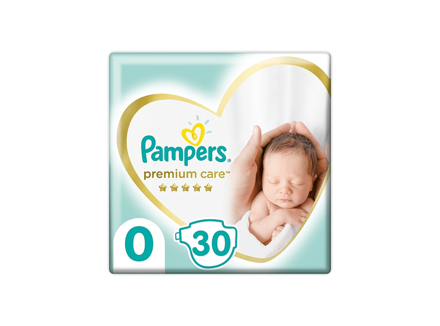 پوشک پمپرز سایز صفر 30 عددی